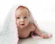 © blessings - Beautiful baby under a blanket