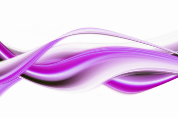 Fototapete - Abstract elegant romantic wave background design illustration