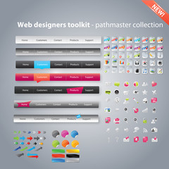 Wall Mural - Web designers toolkit - pathmaster collection