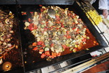 Fototapeta Dmuchawce - grilling fresh meat