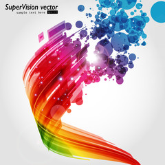 Poster - Abstract Background Vector