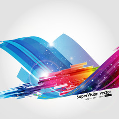 Poster - Abstract Background Vector