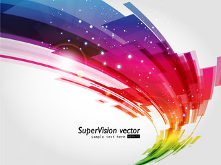 Poster - Abstract Background Vector