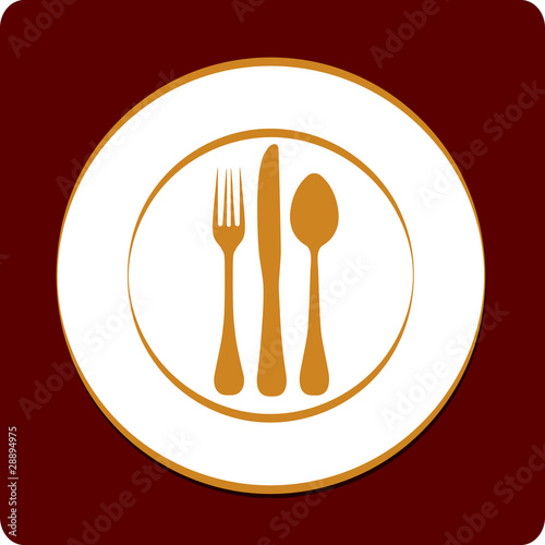 Fototapeta na wymiar catering icon