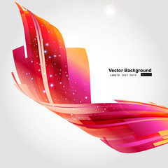 Poster - Abstract Background Vector