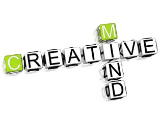 Sticker - Creative Mind Crossword