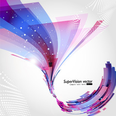 Poster - Abstract Background Vector