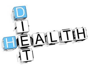 Poster - Health Diet Crossword