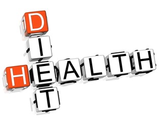 Poster - Health Diet Crossword