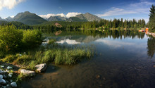 Strbske Pleso Is Nice Lake In High Tatra - Slovakia