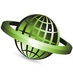 Sticker - globe