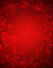 Valentine's Day Red Background
