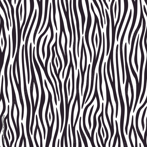 Plakat na zamówienie Seamless background with zebra skin pattern