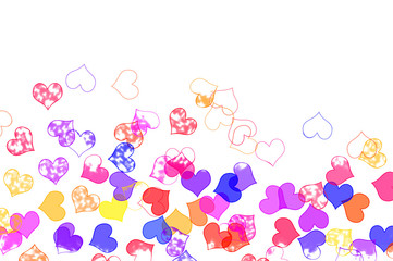 Sticker - hearts