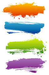 grunge banners