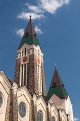 Modern church in Brno in Czech Republic