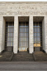 Wall Mural - law courts entrance, milan