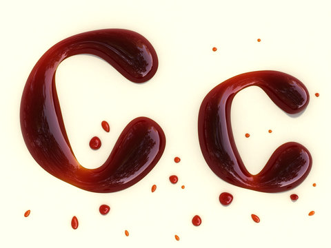 Blood blob font