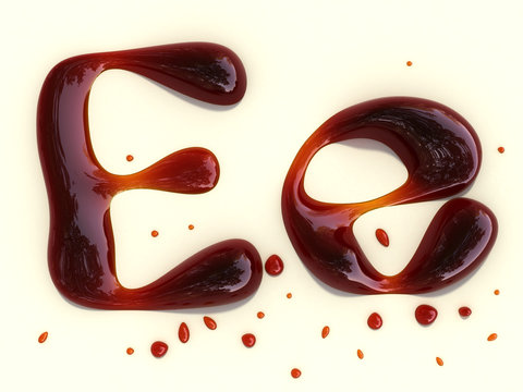 Blood blob font