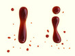 Blood blob font