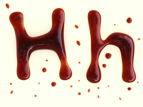 Blood blob font