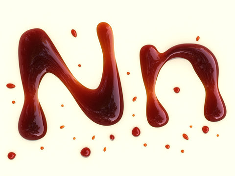 Blood blob font
