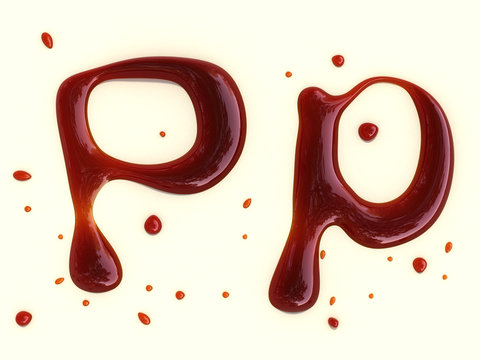 Blood blob font