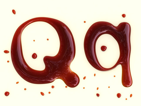 Blood blob font