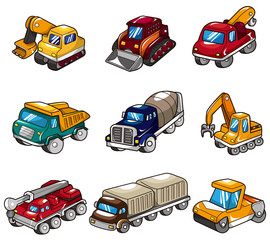 Wall Mural - cartoon truck icon