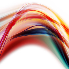 Fototapete - Abstract elegant wave background design with space for your text