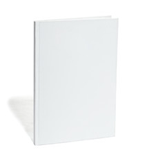 Wall Mural - white blank notebook template