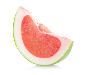 Wall Mural - red pomelo slice