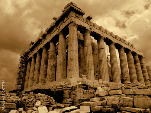 Plakat Partenon