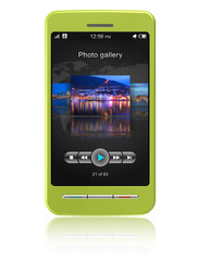 Poster - Touchscreen smartphone