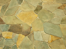 Pale Pastel Stonework - Irregular Mosaic Background