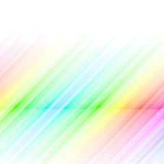 Poster - colorful lines, vector