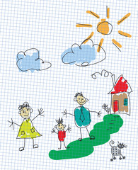 child drawing