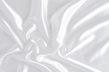 Elegance white silk background