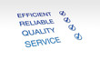 Efficient, Reliable, Quality Service