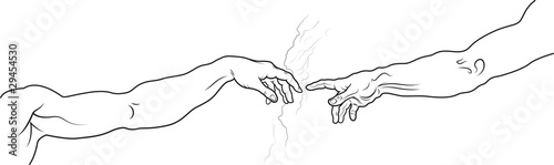 Creatio Adami The Creation Of Adam Full Fragment A