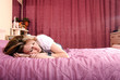 © Milles Studio - young girl sleeping  in her bedroom