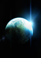 the blue planet