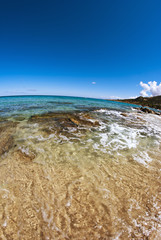 Sticker - Crystal Waters of Corsica Coast, France