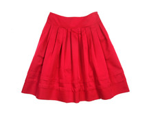 Red Women Skirt