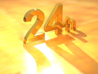 Poster - 24 h delivery