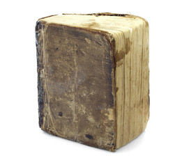 Canvas Print - Old tattered book