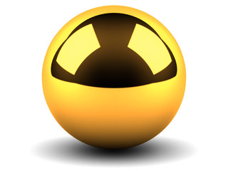Aufkleber - Golden sphere
