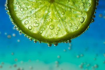 lime in the water