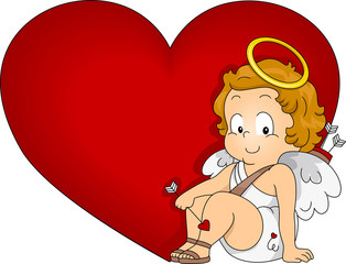 Sticker - Baby Cupid