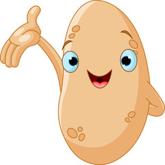 Sticker - Potato  Presenting Something